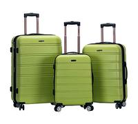 Rockland Melbourne Hardside Espandibile Ruote Spinner Bagagli, Lime, Taglia unica, Melbourne Hardside Espandibile Ruote Spinner Bagagli