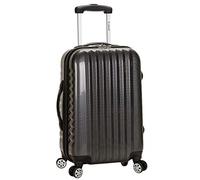 Rockland Melbourne Hardside Espandibile Spinner Wheel Bagagli, Carbonio, Carry-On 20-Inch, Melbourne Hardside Espandibile Spinner Wheel Bagagli