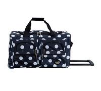 Rockland Melbourne Hardside - Trolley espandibile con ruote girevoli, BLACKDOT, 22", Melbourne Hardside - Trolley espandibile con ruote girevoli