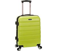 Rockland Melbourne Hardside - Trolley espandibile con ruote girevoli, Lime, Taglia unica, Melbourne Hardside - Rotolo per bagagli espandibile