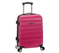 Rockland Melbourne Hardside - Trolley espandibile con ruote girevoli, Magenta, Taglia unica, Melbourne Hardside - Trolley espandibile con ruote girevoli