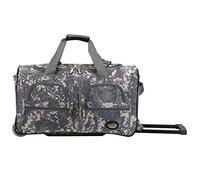 Rockland Melbourne Hartschalenkoffer mit erweiterbarem Volumen und Spinnrädern, Acu Camo, 22", Borsone arrotolabile