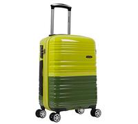 Rockland Melbourne - Marsupio espandibile da 50,8 cm, 2 toni verdi, Taglia unica, Melbourne Hardside - Trolley espandibile con ruote girevoli