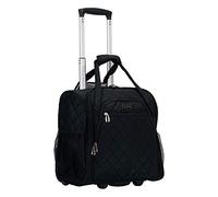 Rockland Melrose - Bagaglio a mano con ruote verticali, Nero, Taglia unica, Melrose - Bagaglio a mano con ruote verticali, Carry-On 16-Inch