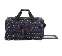 Rockland Rolling Duffel Bag Rolling Duffel Bag, Einheitsgröße, Reisetasche mit Rollen, Icona, 22", Rockland Borsone arrotolabile