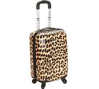 Rockland Safari Hardside Spinner Wheel Bagagli, Leopard, Taglia unica, Safari Hardside Spinner Wheel Bagagli