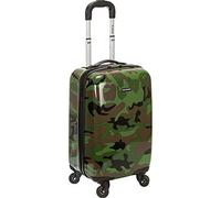 Rockland Safari Hardside Spinner Wheel Bagagli, Mimetico, Taglia unica, Melbourne Hardside - Trolley espandibile con ruote girevoli