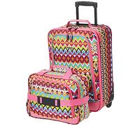 Rockland Set di valigie verticali Softside moda, Tribale., Taglia unica, Set Bagagli