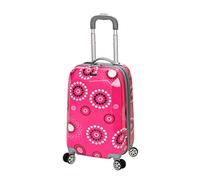 Rockland Vision Hardside Spinner Wheel Bagaglio, Perla rosa, Carry-On 20-Inch, Vision Hardside Spinner Wheel Bagaglio