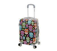 Rockland Vision Hardside - Trolley con ruote girevoli, multicolore, 50,8 cm, Multicolore, Carry-On 20-Inch, Vision Hardside Spinner Wheel Bagaglio