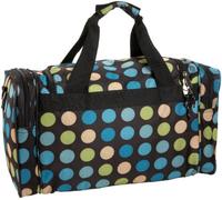 Rocklanf Borsa a secchiello da 48,3 cm, della collezione di valigie Multi Blue Dots Carry-On