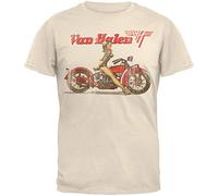 Rockline Van Halen Biker Pinup T-Shirt Medium
