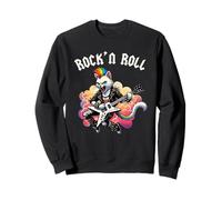 Rock'N Roll Boys Cat Rockstar, Punk Goth Band, Kids Boys Felpa
