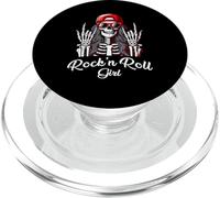 Rock'n Roll Girl, Skeleton Rocker Cool Punk Rock Musica Rock PopSockets PopGrip per MagSafe