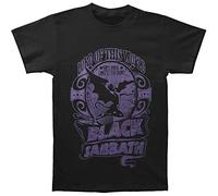 ROCKOFF Black Sabbath Signore di Questo Mondo T-Camicia, Nero, XL Uomo