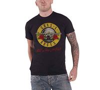 ROCKOFF Guns N' Roses Non in Questo Tour a Vita con Stampa Posteriore T-Camicia, Nero, L Uomo
