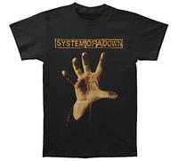 ROCKOFF Hand T-Shirt, Nero (Black), Medium Uomo