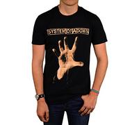 ROCKOFF Hand T-Shirt, Nero (Black), L Uomo