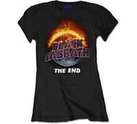 ROCKOFF Sabbath Men's Tee: The End T-Shirt, Nero (Black Black), Medium Uomo