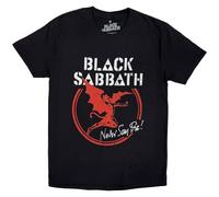ROCKOFF T-Shirt # S Black Unisex # Archangel Never Say Die