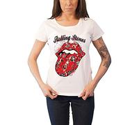 ROCKOFF T-Shirt # S White Femmina # Tattoo Flash
