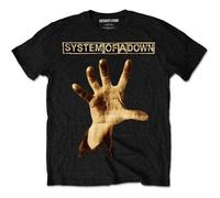 ROCKOFF Hand T-Shirt, Nero, XL Uomo