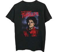 Rockoff Trade Michael Jackson Thriller Pose, T-Shirt Uomo, Nero (Black Black), XX-Large