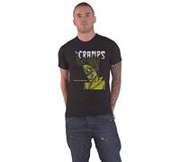 The Cramps T Shirt Human Fly Band Logo Nuovo Ufficiale Uomo Nero Size M