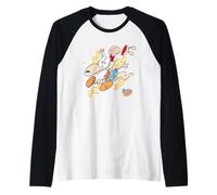 Rocko's Modern Life Funny Face Maglia con Maniche Raglan