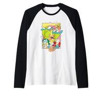 Rocko's Modern Life Hilarious Squad Retro Maglia con Maniche Raglan