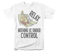 Rocko's Modern Life - Relax - Maglietta Corta Unisex Per Adulti - Bianca