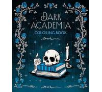 Dark Academia Coloring Book