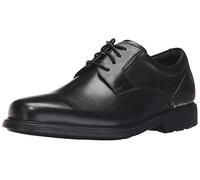 Rockport Charles Road Oxford Plain Toe da Uomo, Nero, 41 EU