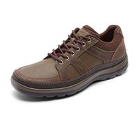 Rockport Get Your Kicks Mudguard Blucher Oxford da Uomo, Pelle Marrone Scuro., 44 EU