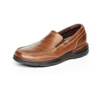 Rockport Men's Eureka Plus Slip On Oxford, brindle brown, 10.5 M US