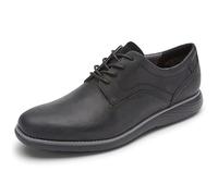 Rockport Men's Garett Plain Toe Oxford, Nero , 12.5 UK Wide