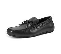 Rockport Taya, Mocassino Uomo, Pelle Nera, 43 EU Larga