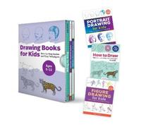Rockridge Press Drawing Books for Kids Box Set (Tascabile)