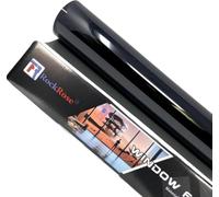 RockRose Carbone 2PLY Premium Carbon 20% VLT Pellicola adesiva per auto, 91,4 cm x 5,1 m, professionale, resistente al calore, ai raggi UV e IRR, pellicola adesiva per auto o edifici, facile da