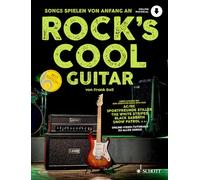 Rock's Cool GUITAR: Songs spielen von Anfang an. Gitarre. Ausgabe mit Online-Audiodatei