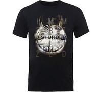 Rocks-off Disturbed Symbol T-Shirt Uomo (Pacco da 1)