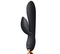 Rocks Off Everygirl Rabbit Vibrator - Black - 235 g