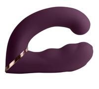 ROCKS-OFF - GEMINI DOPPIO VIBRATORE STIMOLATORE DEL CLITORIDE PUNTO G VIOLA