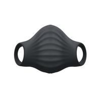 Rocks Off Palm Black - Giocattolo per il piacere maschile e per coppie, massaggiatore intimo sensoriale ergonomico, 10 modalità di vibrazione del piacere, ricaricabile tramite USB