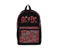Rocksax AC/Dc Acdc Logo Metallo Musica Rock Fascia Scuola Libro Borsa Zaino