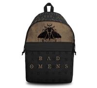 Rocksax Bad Omens Moth Band Logo Backpack Size One Size