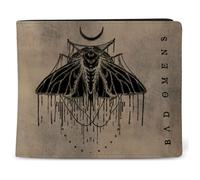 Rocksax Bad Omens Moth Band Logo Bifold Portafoglio