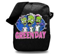 Rocksax Borsa a tracolla Green Day - Zombie, Nero, Borsa a tracolla