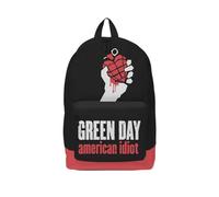 Rocksax Green Day Backpack - American Idiot - 43cm x 30cm x 15cm - Officially Licensed Merchandise