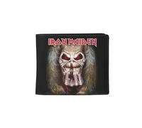 Rocksax Iron Maiden Wallet - Middle Finger - 13cm x 12cm x 2cm - Officially Liecensed Merchandise